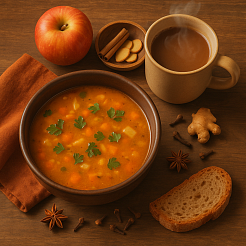 Питание в прохладные дни: согревающие блюда и напитки