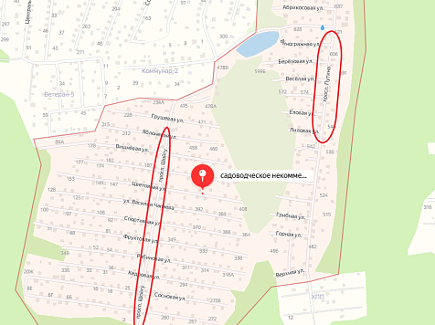 В Красноярском крае появился проспект Путина и Шойгу. Фото: «Яндекс.Карты»