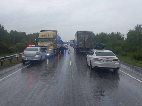 Смертельная авария на трассе в Рыбинском районе. Фото: Госавтоинспекция Красноярского края