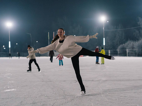 Красноярцев зовут бесплатно покататься на коньках 8 января. Фото: Татышев-парк
