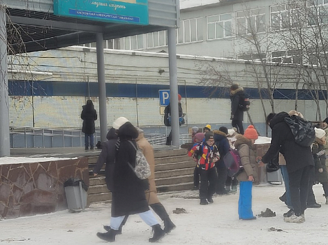 В Красноярске отменили эвакуацию в  школах и храмах. Фото: 7 канал Красноярск