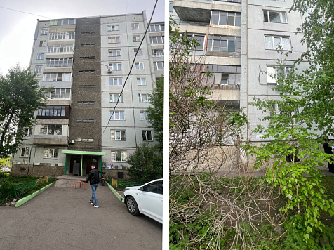 Двое мужчин сговорились и скинули с четвертого этажа 19-летнюю девушку в Красноярске. Фото: ГСУ СК России по Красноярскому краю