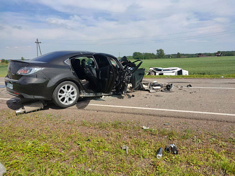 Пьяный бесправник устроил аварию на трассе под Красноярском — 6 человек в больнице. Фото: МВД Красноярского края