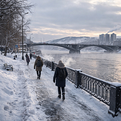 Февральские привычки Красноярска: как живёт город