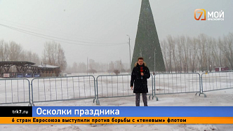 Самая высокая, но не самая любимая: красноярцы обсуждают ёлку на Татышеве