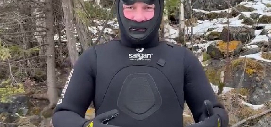 На дне Енисея нашли адмиралтейский якорь советских времен