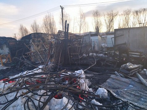 Шесть человек сгорели в строительном вагончике в Красноярском крае. Фото: Прокуратура Красноярского края
