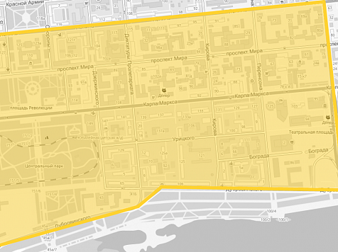 Центр на 3 дня останется без горячей воды из-за замены труб на Дубровинского (схема). Схема: sibgenco.ru