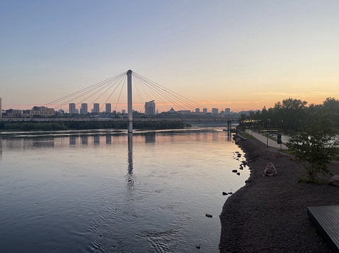 На красноярском острове Татышев закрывается купальный сезон. Фото: 7 канал Красноярск