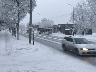 С началом февраля в Красноярск вернулись морозы