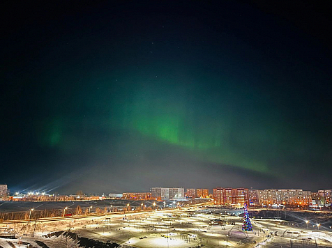 На Красноярск надвигается продолжительная магнитная буря. Фото: Наш мкр. Солнечный (вк)