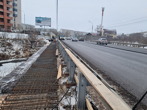 В Красноярске продолжается ремонт пешеходных путей. Фото: администрация Красноясрка