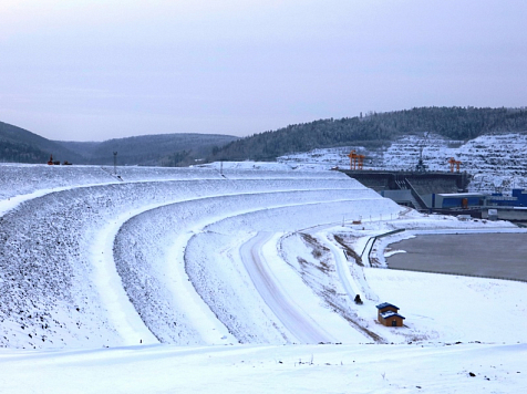 Богучанская ГЭС готовится к потопу во время паводков – снега выпало втрое выше нормы. Фото: пресс-служба Богучанской ГЭС, Allrivers.info