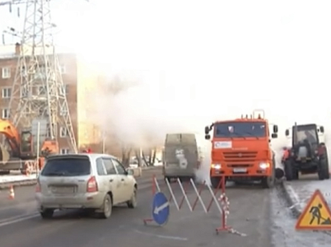 В Красноярске устранили коммунальную аварию на Вавилова: прокуратура начала проверку 