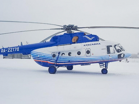 Для севера Красноярского края закупили новый вертолёт Ми-8 . Фото: krasavia.ru