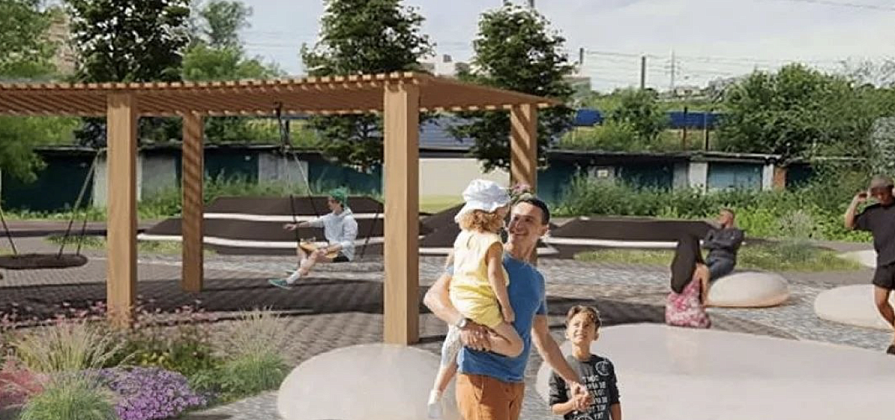 Новый сквер за 34 млн рублей появится в Красноярске