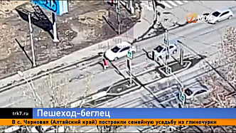 В Красноярске пешеход сбежал с места ДТП