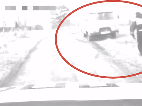 В Красноярском крае задержали пьяного водителя «Буханки». Фото/видео: Госавтоинспекция Красноярского края