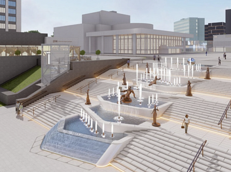 Почти 150 млн рублей потратят на преображение легендарного фонтана в Красноярске . Фото: zakupki.gov.ru.