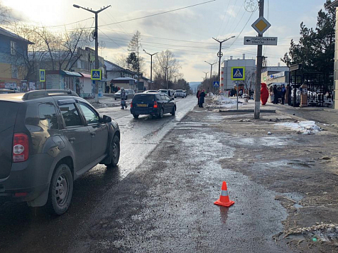 В Дивногорске разыскивают травмировавшего пенсионерку водителя. Фото: ГИБДД