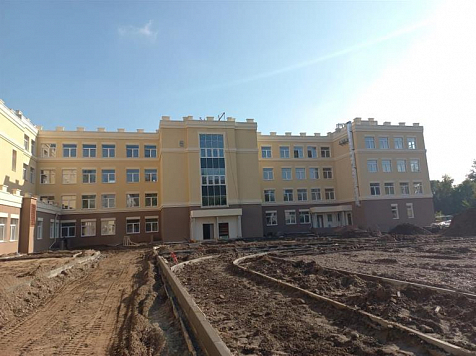 В Красноярске показали реконструкцию 87-летней школы №47 . Фото: Администрация Красноярска