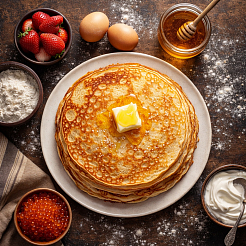 Масленица на вкус: рецепты блинов на каждый день недели