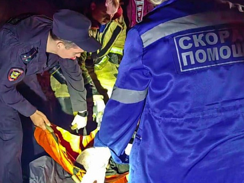 В Железногорске Красноярского края 16-летний подросток сломал ногу и застрял в лесу. Фото: МЧС ФПС № 2