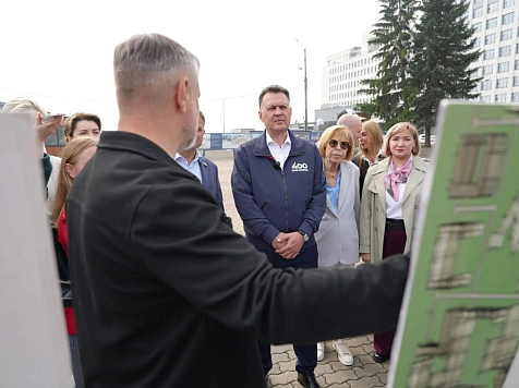 Глава Красноярска проверил ход подготовки к 400-летию города. Фото: администрация Красноярска