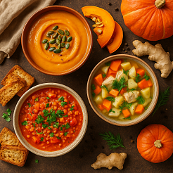 Осенние супы: рецепты для тепла, пользы и настроения