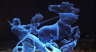 В Красноярске завершился фестиваль «Волшебный лед Сибири»: работы победителей