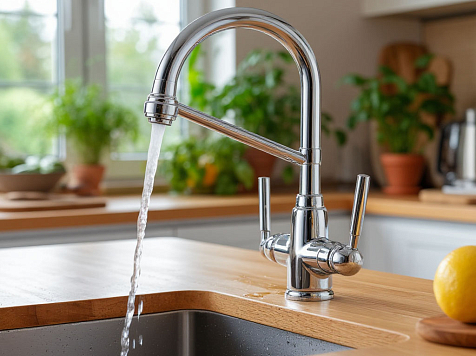 В районе Калинина для частного сектора спроектируют сети водоснабжения и водоотведения . Фото: Яндекс Шедеврум