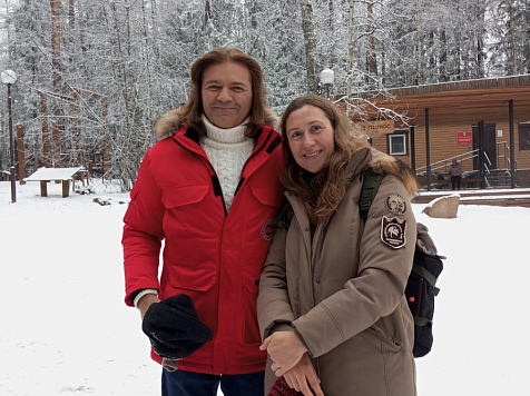 «Прекрасный город Красноярск»: Маликов прилетел с концертом и посетил Столбы. Фото: пресс-служба Столбов