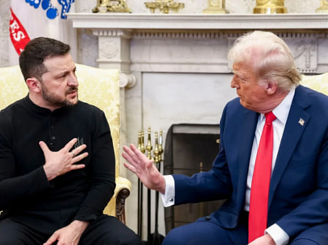 Трамп распорядился остановить военную помощь Украине. Фото: Jim Lo Scalzo/EPA/Bloomberg