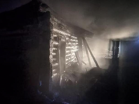 Мужчина и женщина погибли во время ночного пожара в Назаровском районе . Фото: СКР по Красноярскому краю и Хакасии
