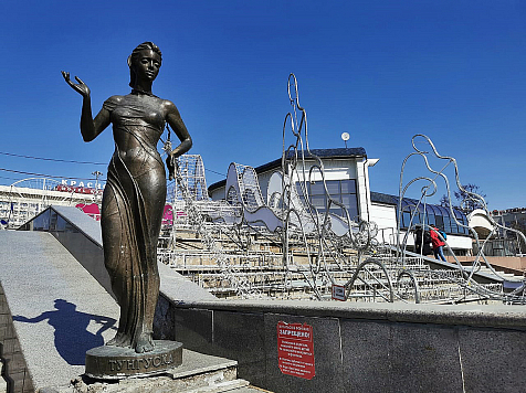 В Красноярске фонтан «Реки Сибири» в этом году не будет работать. Фото: admkrsk.ru