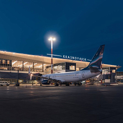 Самолет «Питер — Иркутск» застрял в Красноярске из-за непогоды 