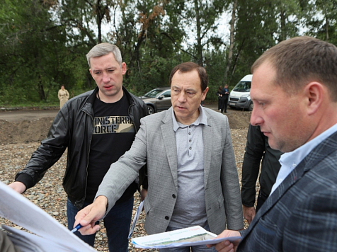 Инклюзивный парк в Красноярске откроется в октябре. фото Городской Совет депутатов Красноярска