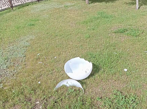 Минусинские подростки разбили уличные фонари на 180 тысяч. Фото: МВД 24