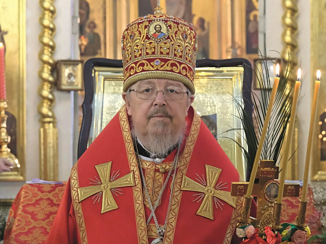 С Пасхой жителей Красноярского края поздравил митрополит Пантелеимон. Фото: Красноярская епархия РПЦ