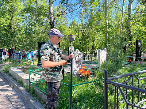 В Красноярске на Бадалыкском кладбище пересчитали все могилы. Фото: мэрия Красноярска