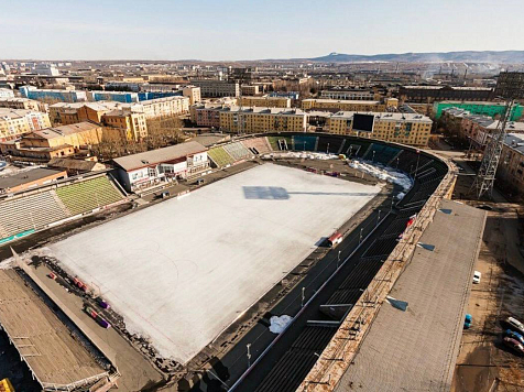 В Красноярске открылся еще один популярный каток в Центре. Фото: стадион «Локомотив»