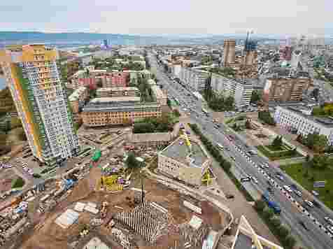 Ограничение на Железняка из-за строительства перехода продлили еще на две недели. Фото: Сергей Филинин