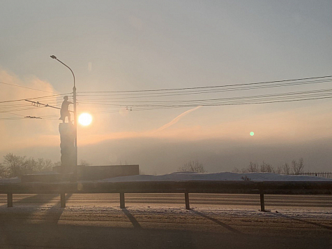 В Красноярске вновь объявили режим «чёрного неба». Фото: Мария Попова