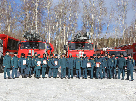 Красноярское управление МЧС пополнило автопарк. Фото: МЧС РФ