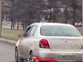 Госавтоинспекторы оштрафовали водителя Toyota за опасную перевозку ребенка в Красноярске