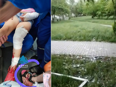 В Красноярске окно упало на детей с 12 этажа. С хозяина стеклопакета хотят взыскать больше полумиллиона рублей. Коллаж: Борус / прокуратура Красноярского края