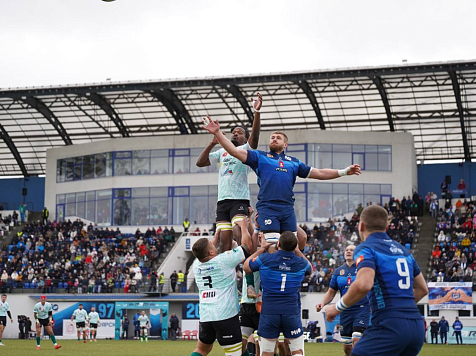  Красноярский «Енисей-СТМ» занял третье место в Чемпионате России по регби. Фото: ТГ-Михаил Котюков