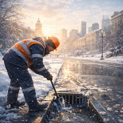 Как город готовится к весне ещё зимой