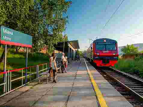 Запущена вечерняя электричка из Северного до Дивногорска в объезд пробок и ремонтов. Фото: Красноярская железная дорога