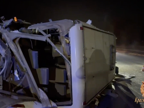 Пять человек погибли в жуткой аварии на трассе Красноярск-Канск. Видео: МВД Красноярского края